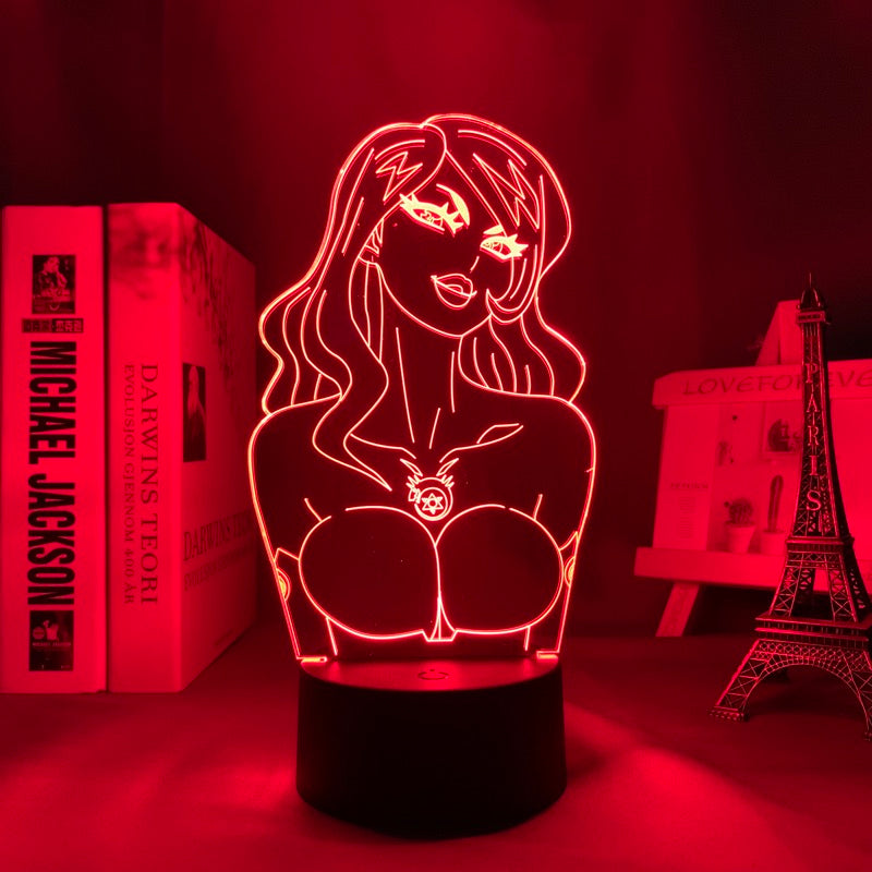 Anime Lamp: Lust | Fullmetal Alchemist