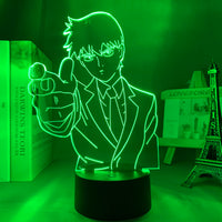 Anime Lamp: Reigen Inspired Night Light | Mob Psycho Anime Gifts