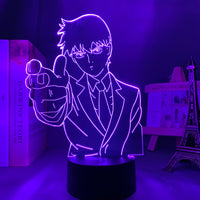 Anime Lamp: Reigen Inspired Night Light | Mob Psycho Anime Gifts