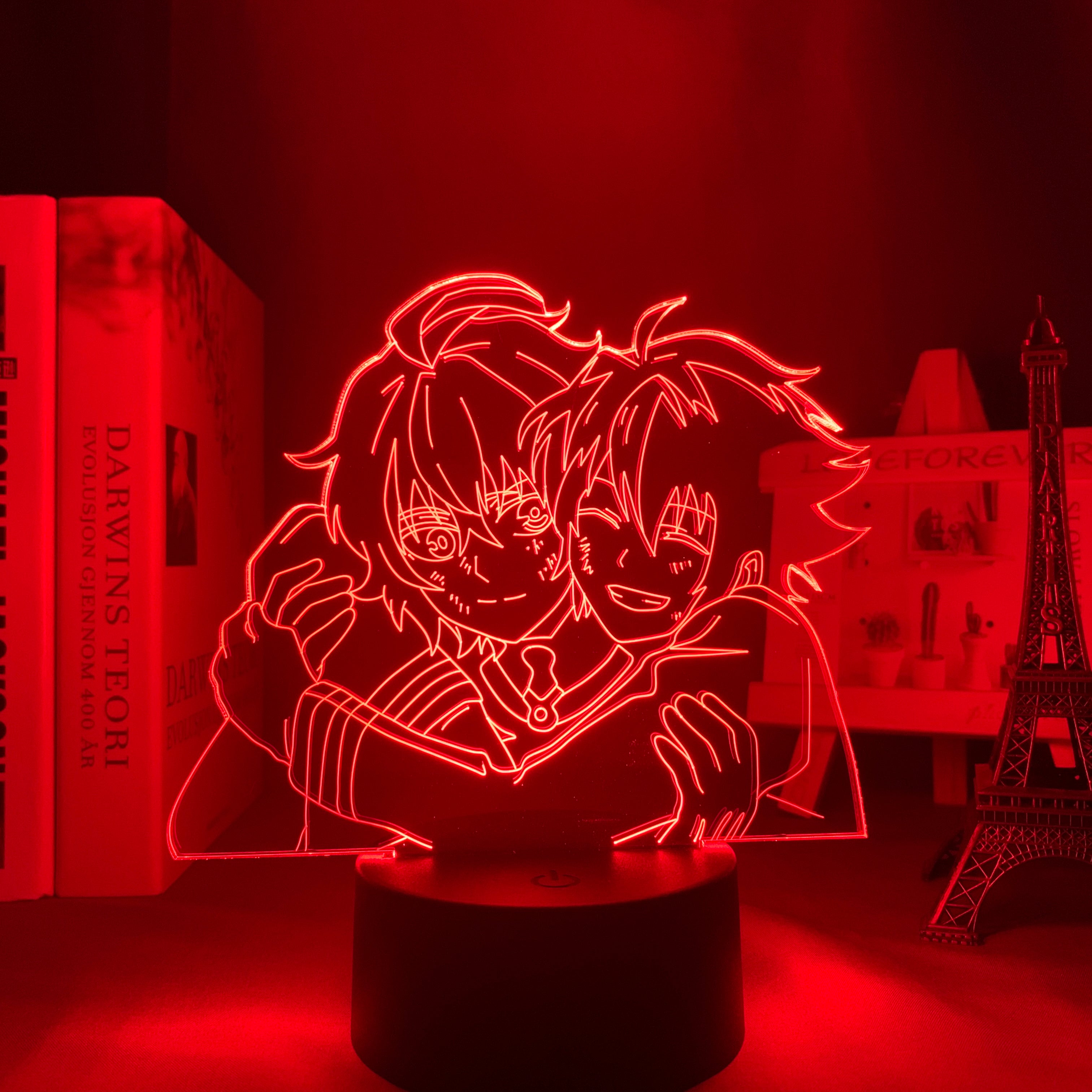 Anime Lamp: Mikaela & Yuichiro | Seraph Of The End
