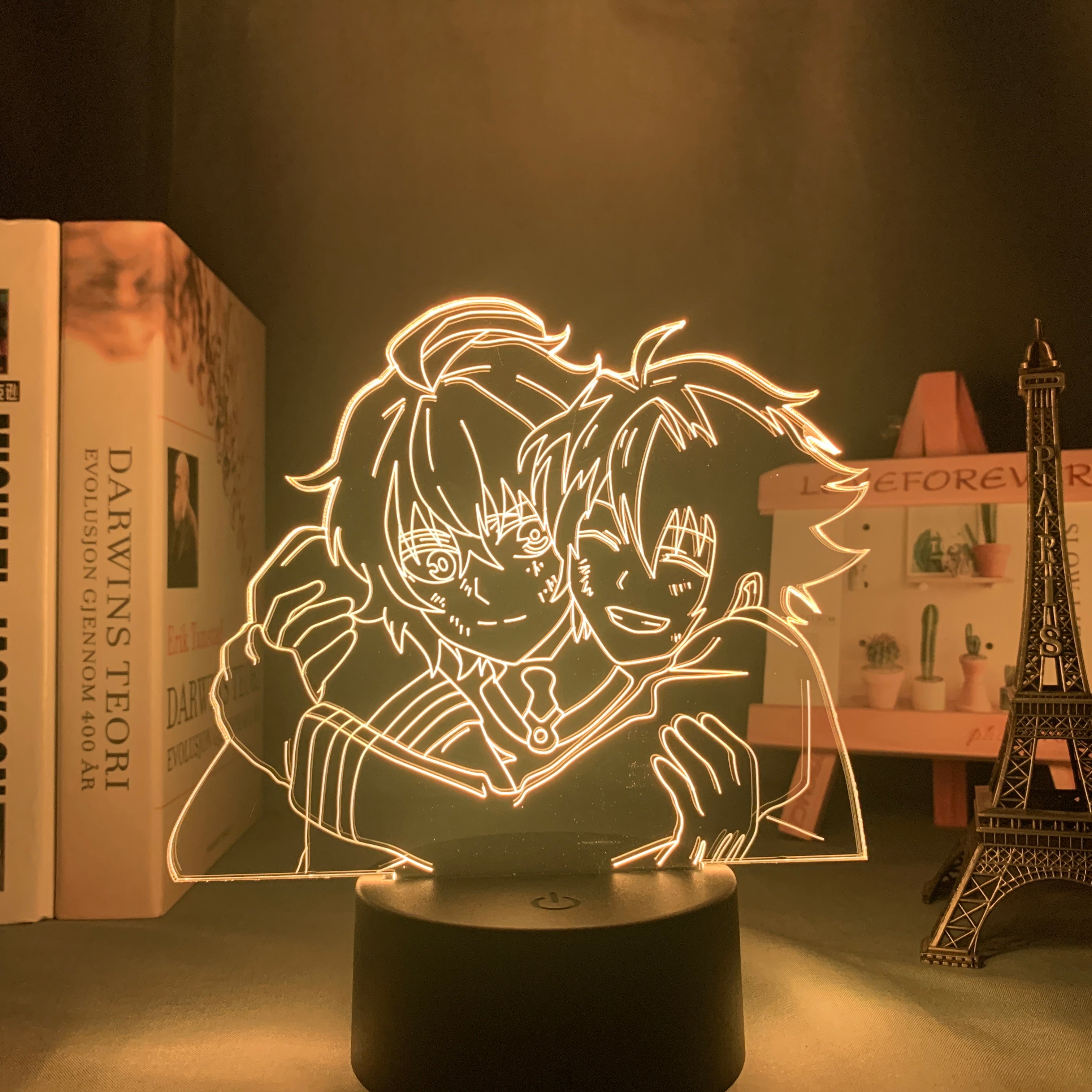 Anime Lamp: Mikaela & Yuichiro | Seraph Of The End