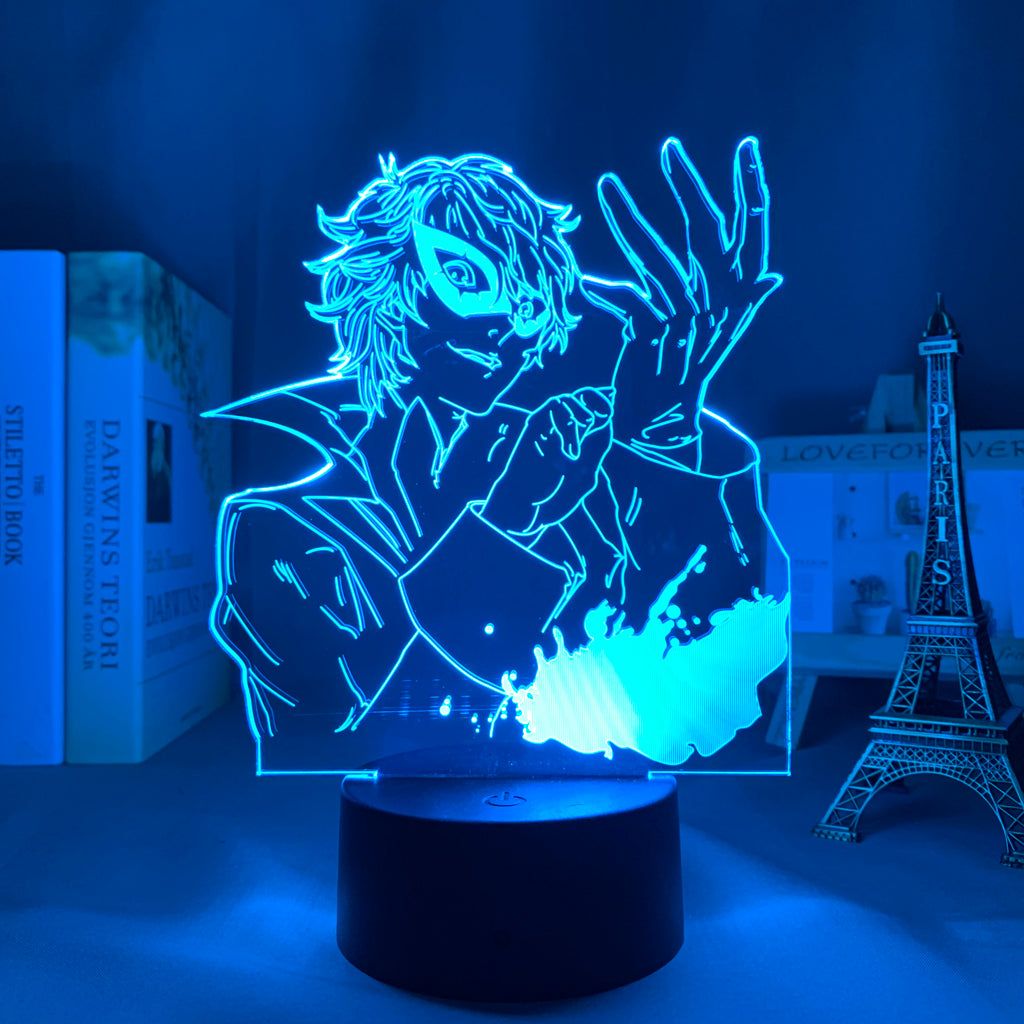 Anime Lamp: Joker Inspired Night Light | Persona 5 Anime Gifts