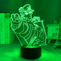 Anime Lamp: Jotaro Kujo Inspired Night Light | JoJo's Bizarre Adventure Anime Gifts