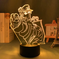 Anime Lamp: Jotaro Kujo Inspired Night Light | JoJo's Bizarre Adventure Anime Gifts