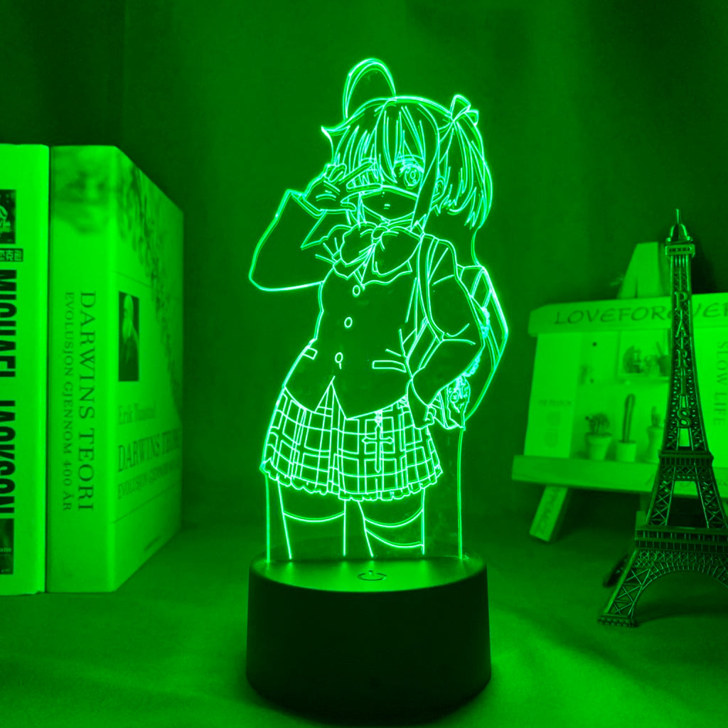 Anime Lamp: Rikka Inspired Night Light | Love, Chunibyo & Other Delusions! Anime Gifts