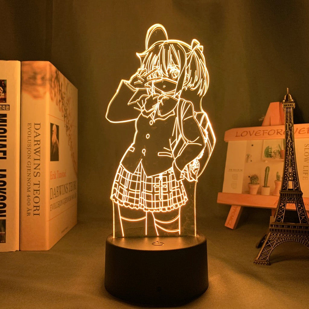 Anime Lamp: Rikka Inspired Night Light | Love, Chunibyo & Other Delusions! Anime Gifts