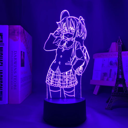 Anime Lamp: Rikka Inspired Night Light | Love, Chunibyo & Other Delusions! Anime Gifts