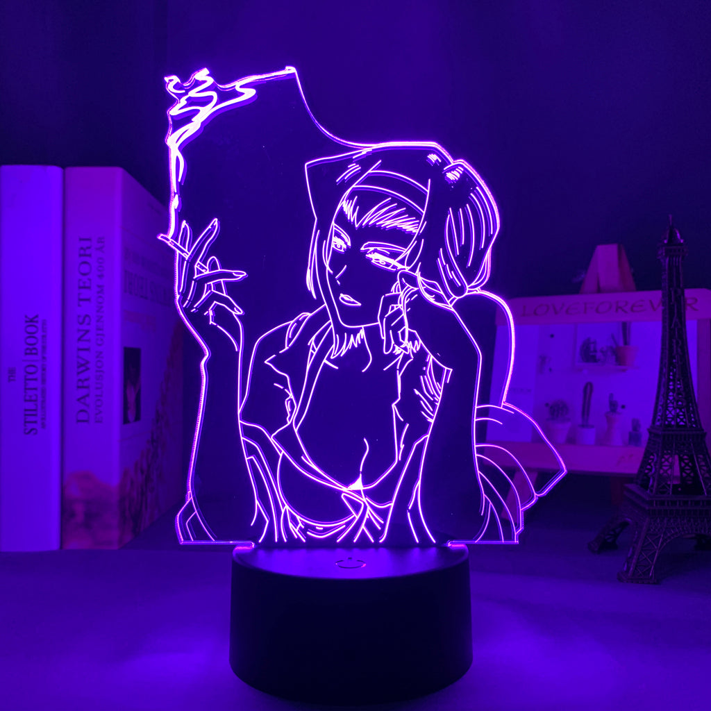Anime Lamp: Faye Valentine | Cowboy Bebop