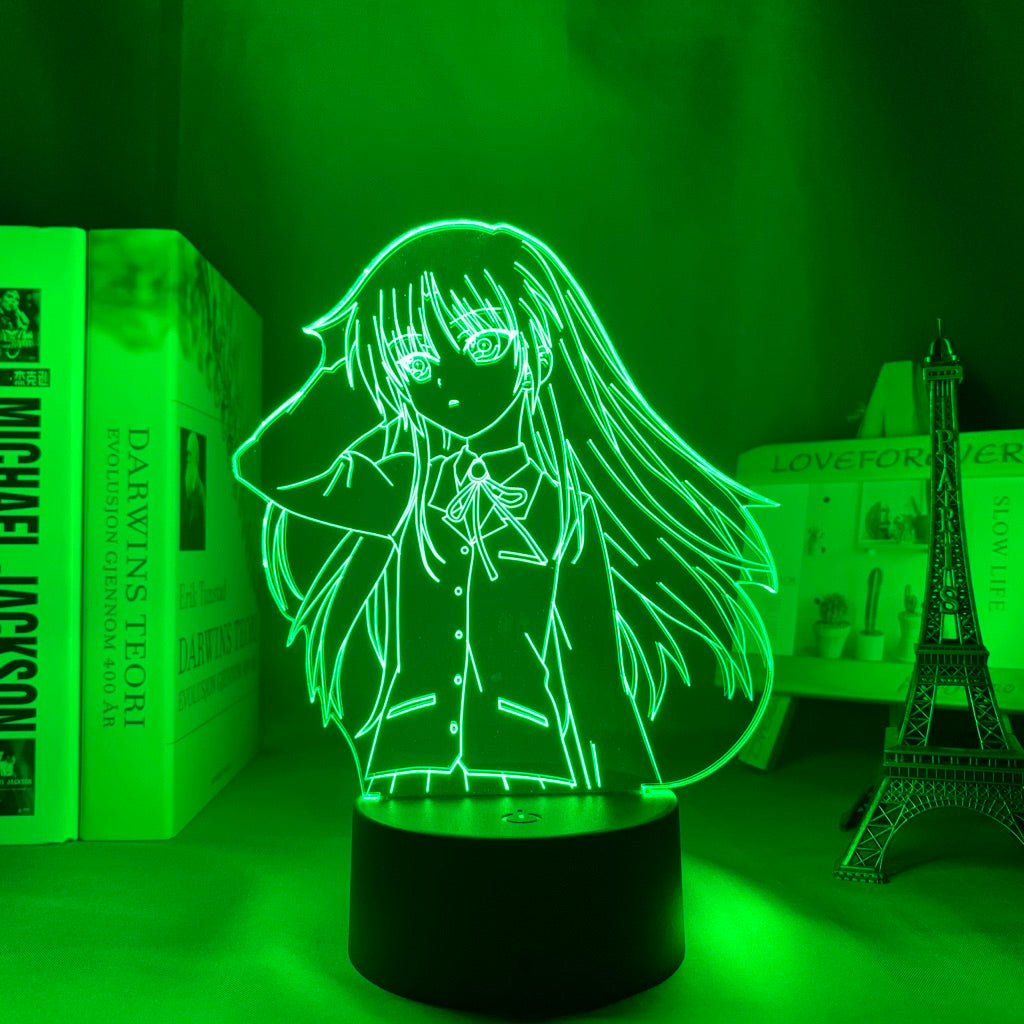 Anime Lamp: Kanade Tachibana Inspired Night Light | Angel Beats Anime Gifts