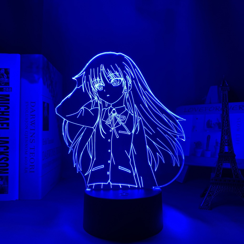 Anime Lamp: Kanade Tachibana Inspired Night Light | Angel Beats Anime Gifts