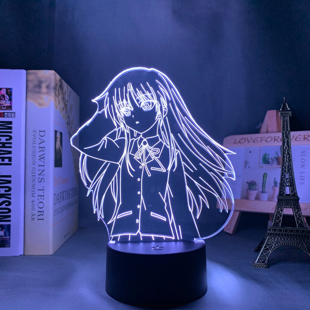 Anime Lamp: Kanade Tachibana Inspired Night Light | Angel Beats Anime Gifts