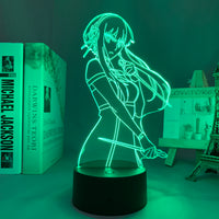 Anime Lamp: Yor Forger Inspired Night Light | Spy x Family Anime Gifts