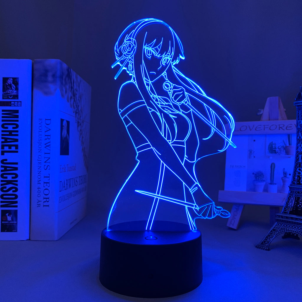 Anime Lamp: Yor Forger Inspired Night Light | Spy x Family Anime Gifts