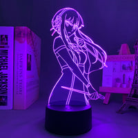 Anime Lamp: Yor Forger Inspired Night Light | Spy x Family Anime Gifts