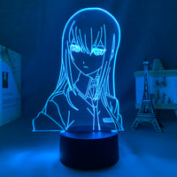 Anime Lamp: Kurisu Makise Inspired Night Light | Steins;Gate Anime Gifts
