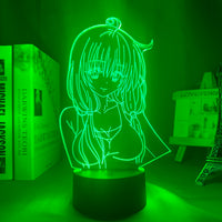 Anime Lamp: Lala Satalin Deviluke Inspired Night Light | To Love Ru Anime Gifts