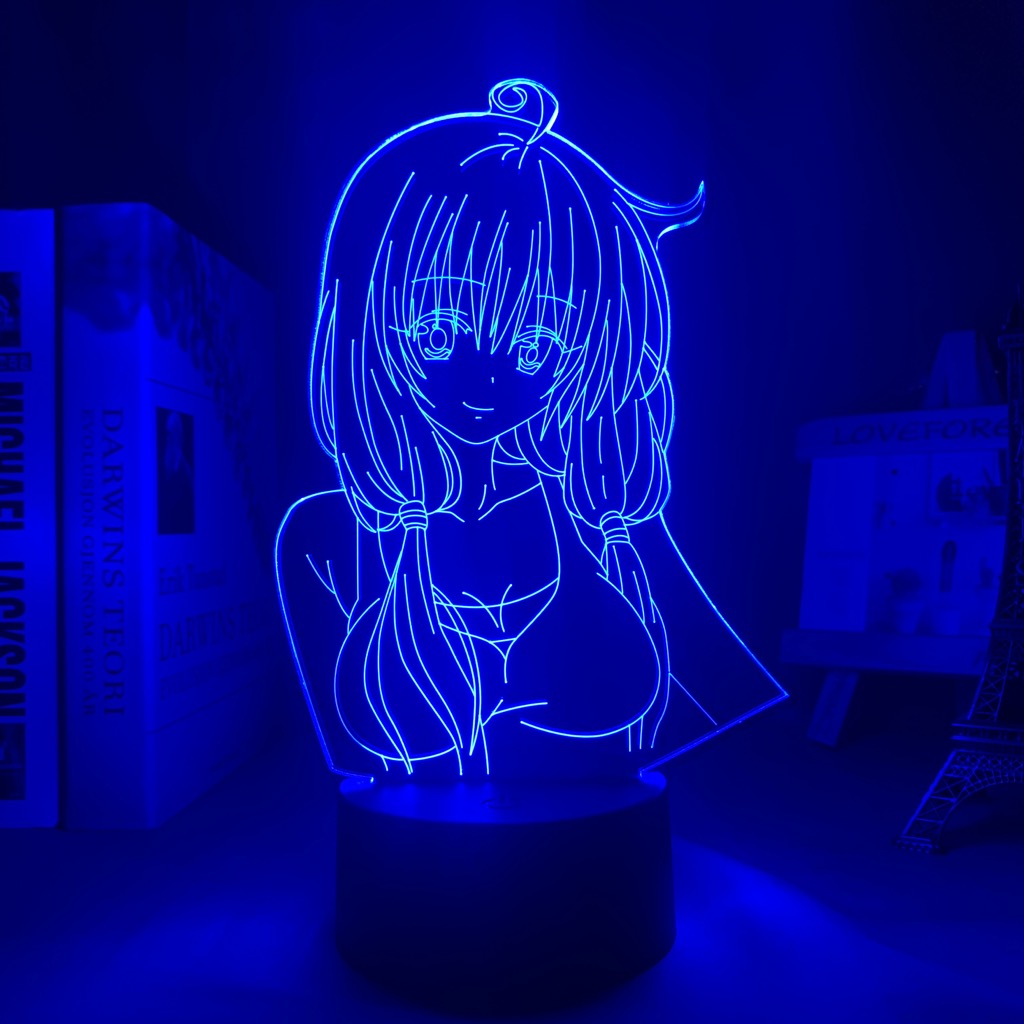 Anime Lamp: Lala Satalin Deviluke Inspired Night Light | To Love Ru Anime Gifts
