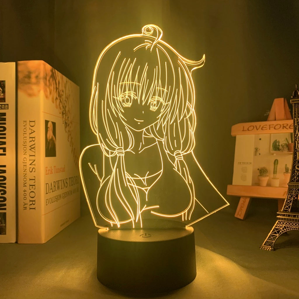 Anime Lamp: Lala Satalin Deviluke Inspired Night Light | To Love Ru Anime Gifts