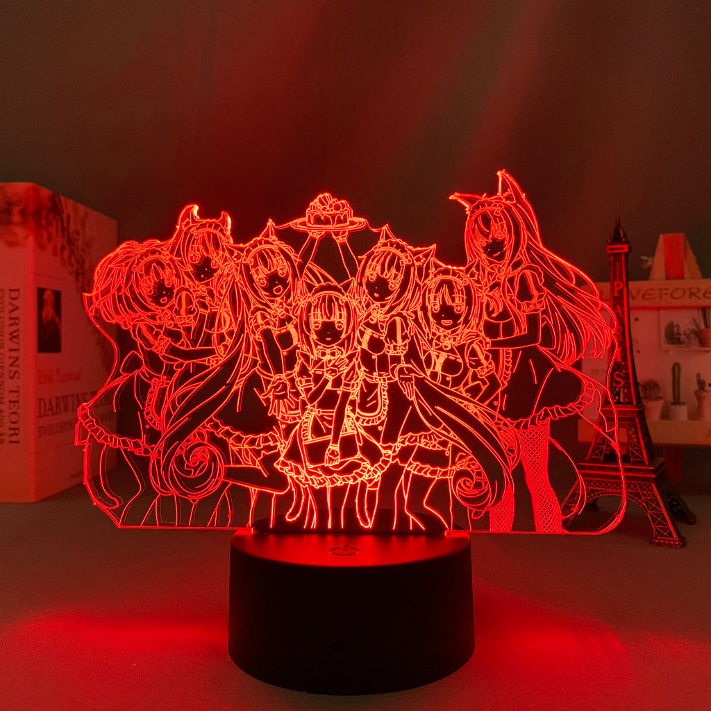 Anime Lamp: All The Girls | Nekopara