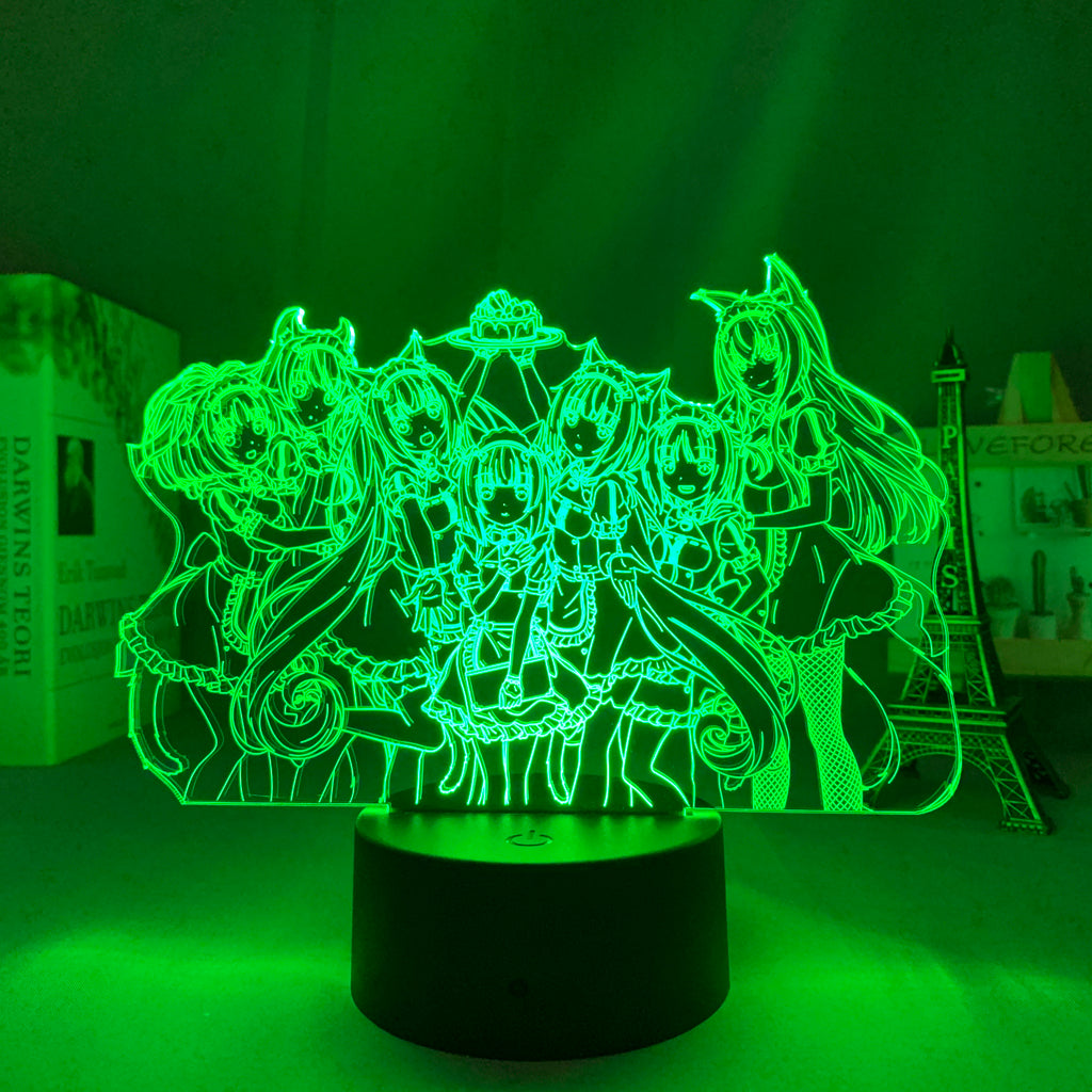 Anime Lamp: All The Girls | Nekopara