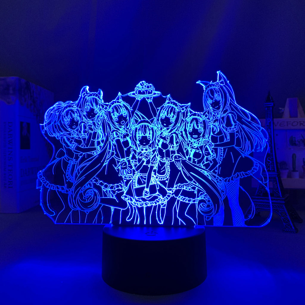 Anime Lamp: All The Girls | Nekopara