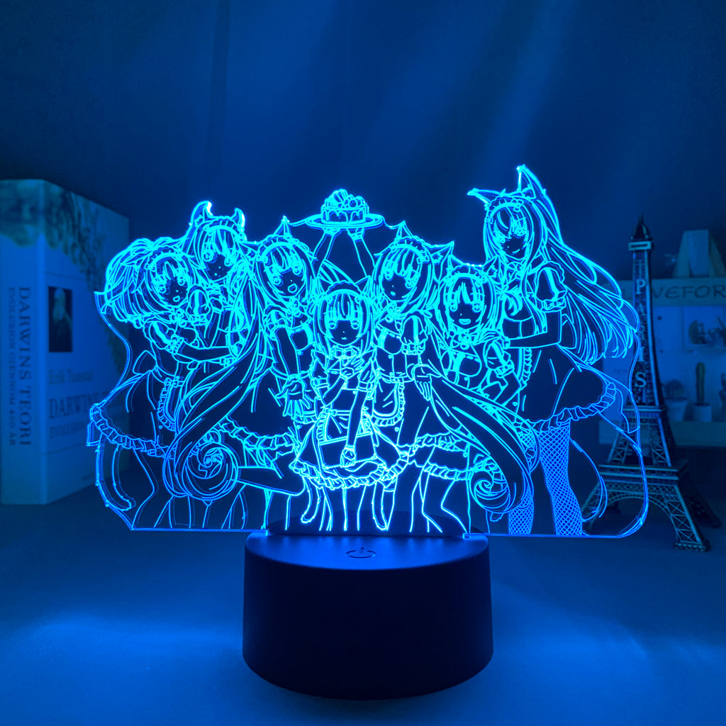 Anime Lamp: All The Girls | Nekopara