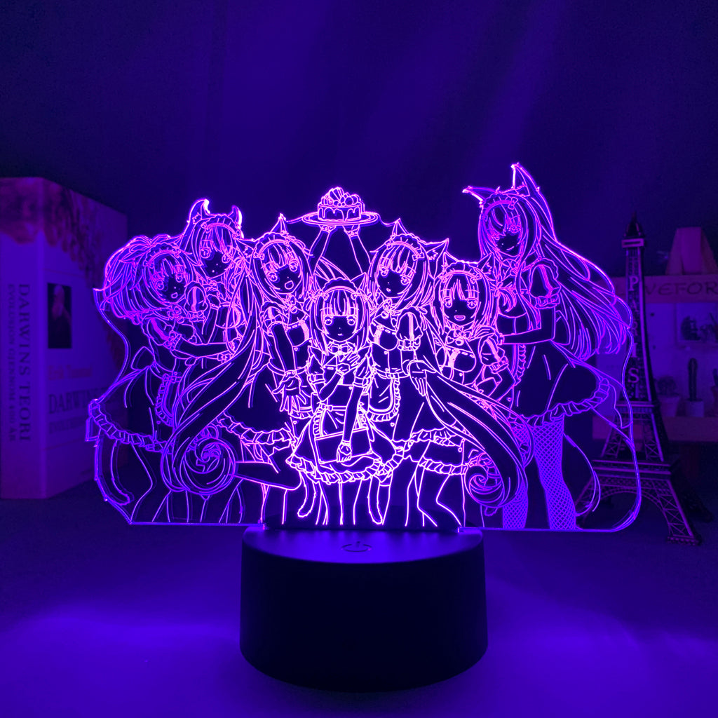 Anime Lamp: All The Girls | Nekopara