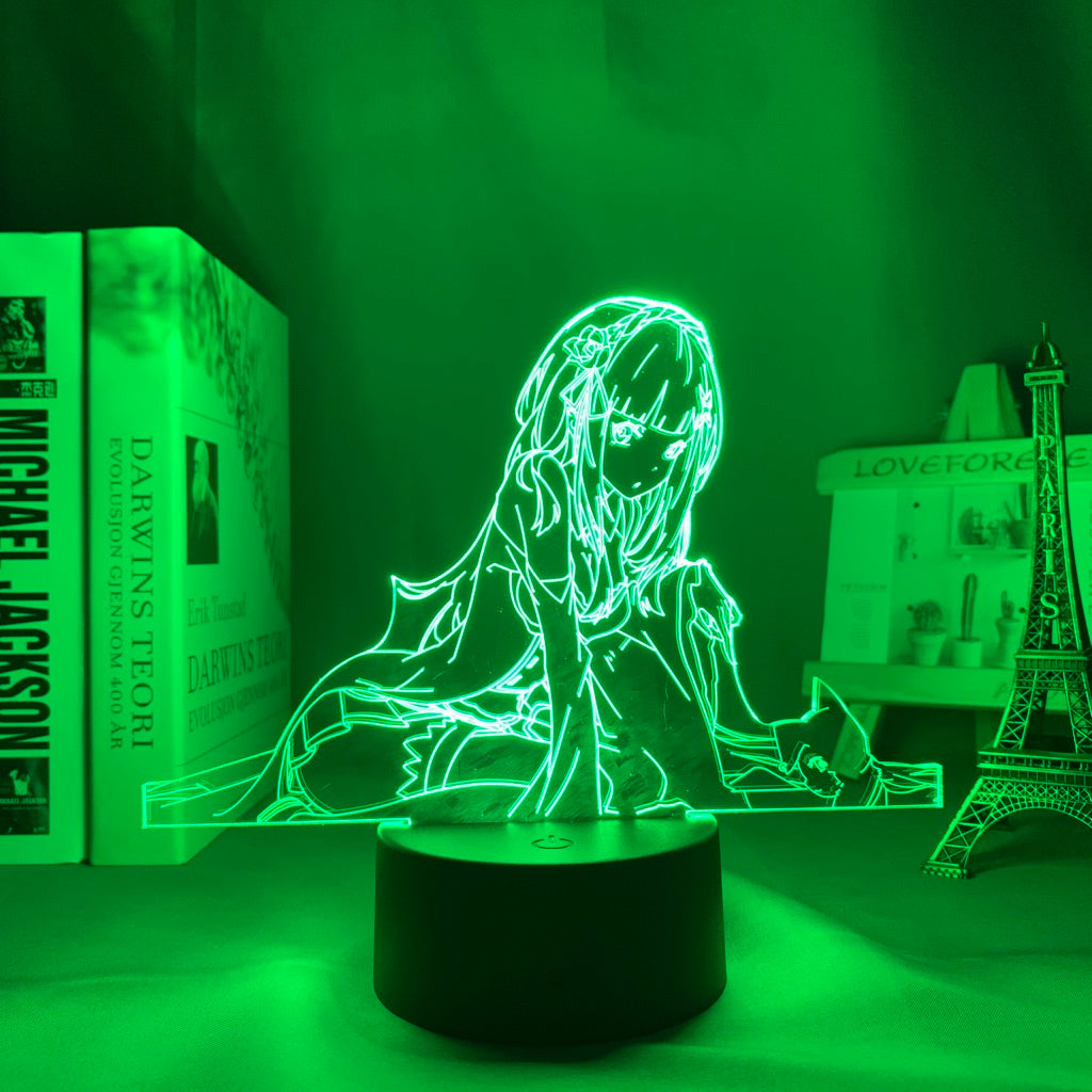 Anime Lamp: Emilia | Re Zero