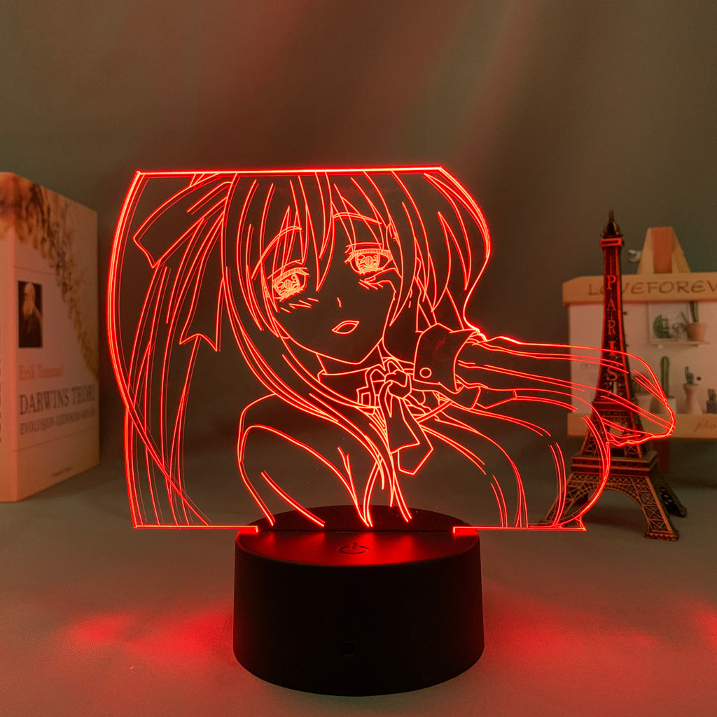 Anime Lamp: Akeno Himejima Night Light | Highschool DxD Anime Gifts