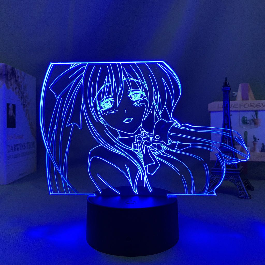 Anime Lamp: Akeno Himejima Night Light | Highschool DxD Anime Gifts