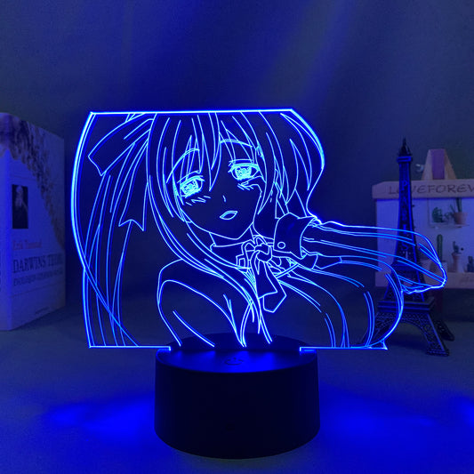 Anime Lamp: Akeno Himejima Night Light | Highschool DxD Anime Gifts