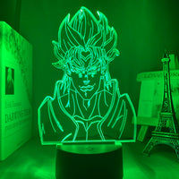 Anime Lamp: Dio Inspired Night Light | JoJo's Bizarre Adventure Anime Gifts