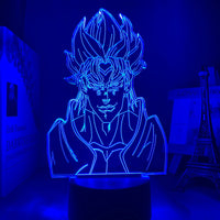 Anime Lamp: Dio Inspired Night Light | JoJo's Bizarre Adventure Anime Gifts