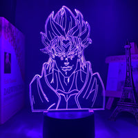 Anime Lamp: Dio Inspired Night Light | JoJo's Bizarre Adventure Anime Gifts