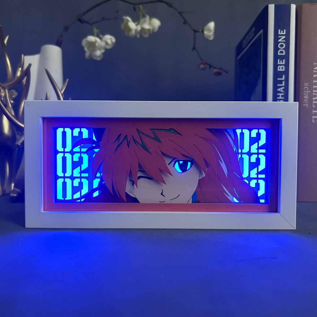 Anime Light Box: Asuka Langley Soryu | Neon Genesis Evangelion Anime Gifts