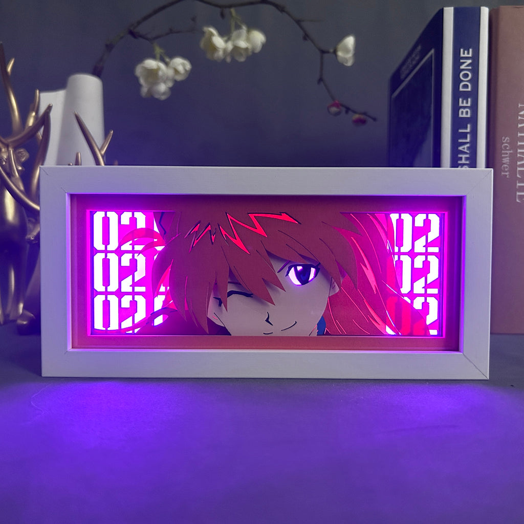 Anime Light Box: Asuka Langley Soryu | Neon Genesis Evangelion Anime Gifts