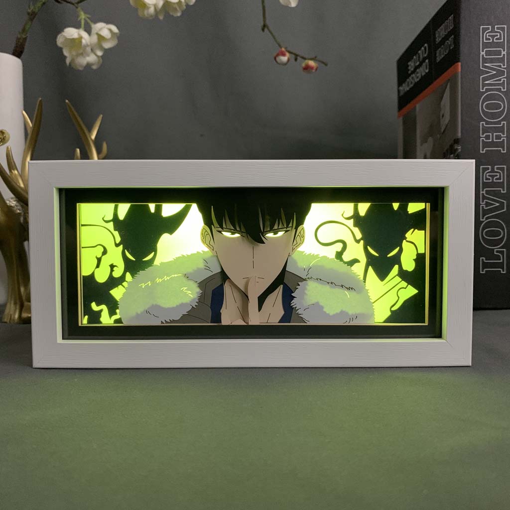 Anime Light Box: Sung Jinwoo Inspired | Solo Levelling Anime Gifts
