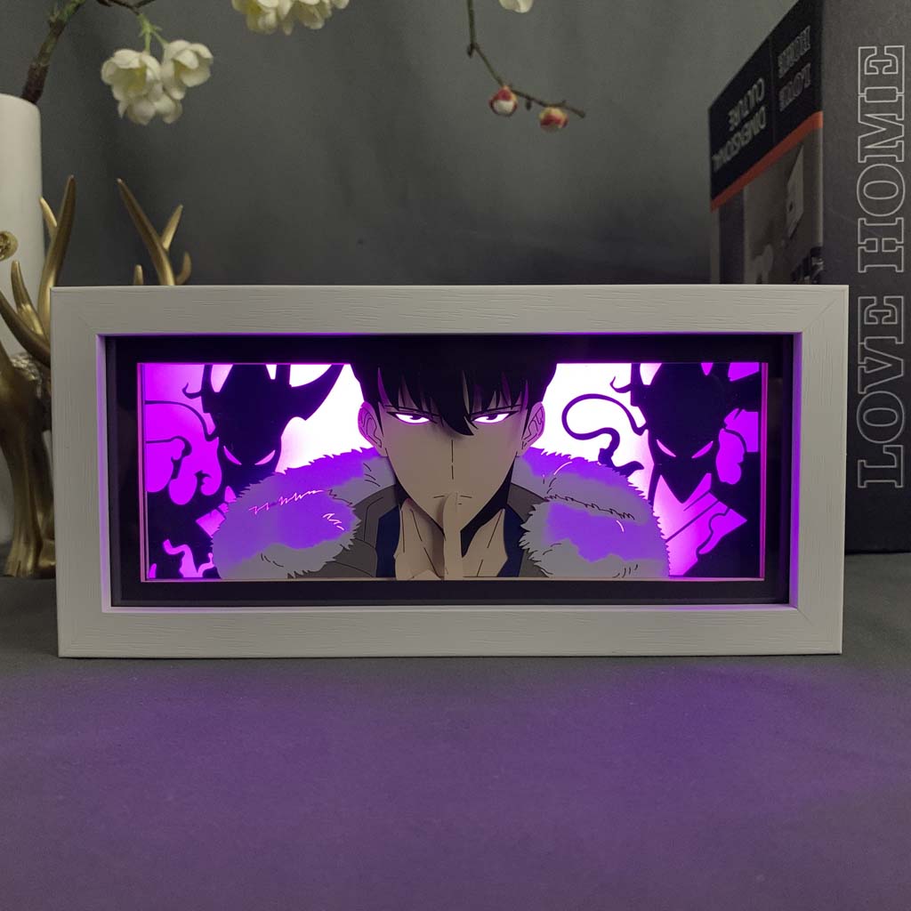 Anime Light Box: Sung Jinwoo Inspired | Solo Levelling Anime Gifts