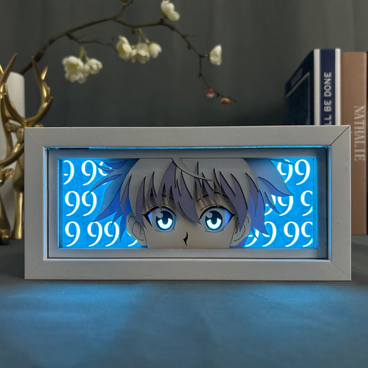 Anime Light Box: Killua Inspired | Hunter x Hunter Anime Gifts