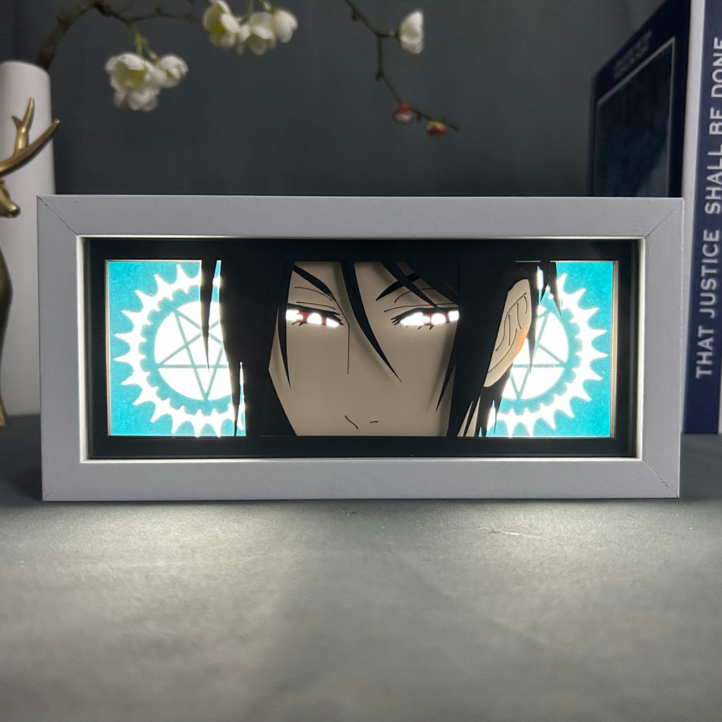 Anime Light Box: Sebastian Michaelis Inspired | Black Butler Anime Gifts