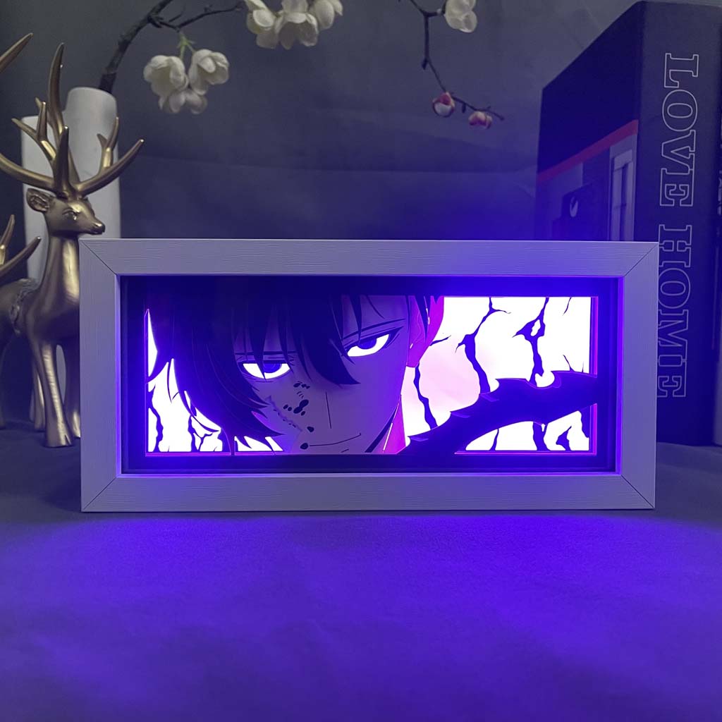 Anime Light Box: Sung Jinwoo Inspired | Solo Levelling Anime Gifts