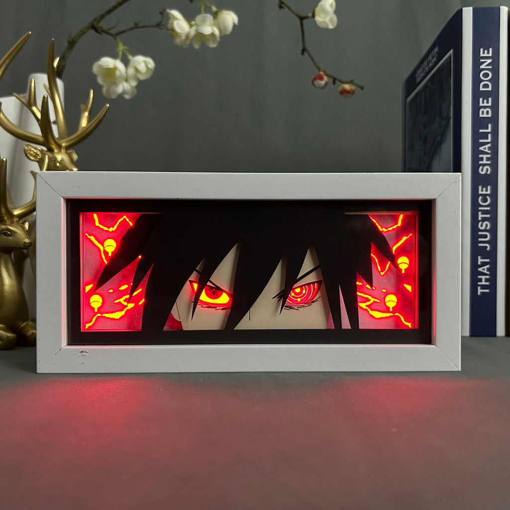 Anime Light Box: Sasuke Inspired | Naruto Anime Gifts