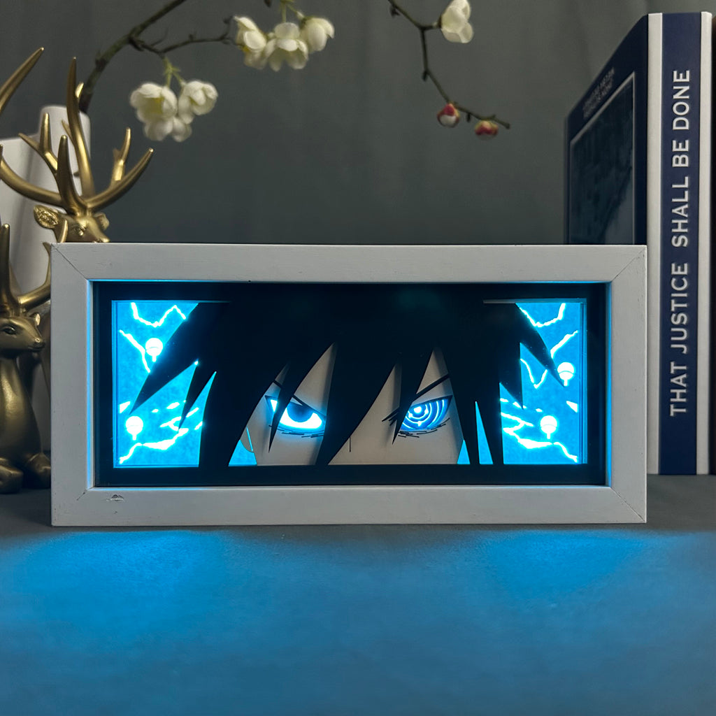 Anime Light Box: Sasuke Inspired | Naruto Anime Gifts