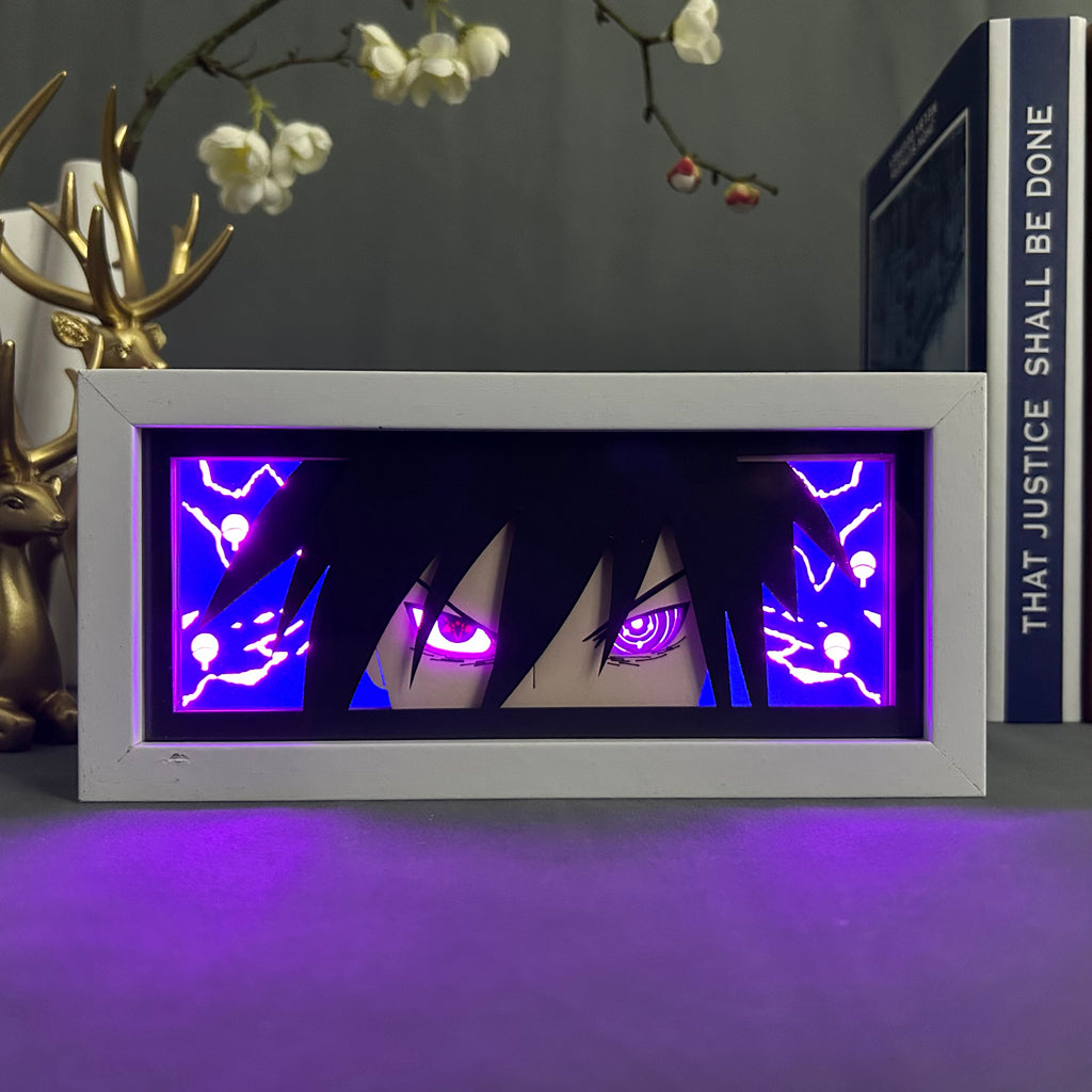 Anime Light Box: Sasuke Inspired | Naruto Anime Gifts