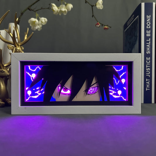 Anime Light Box: Sasuke Inspired | Naruto Anime Gifts