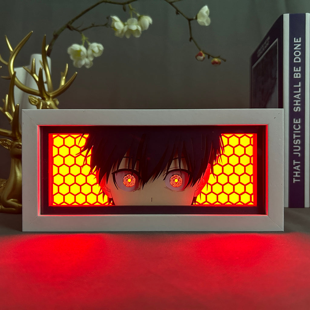 Anime Light Box: Isagi Inspired | Blue Lock Anime Gifts