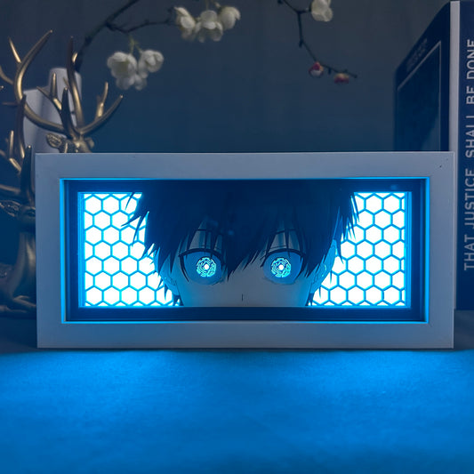 Anime Light Box: Isagi Inspired | Blue Lock Anime Gifts