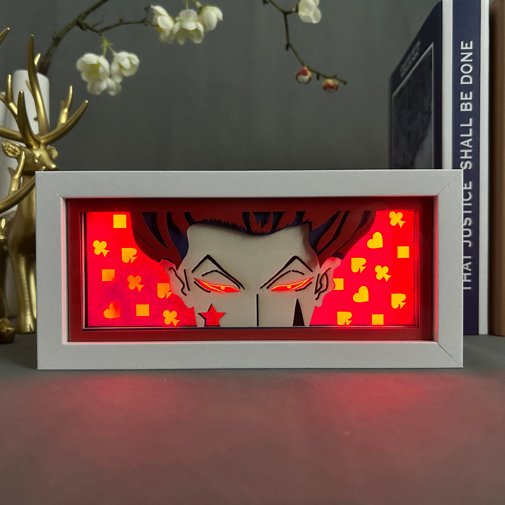 Anime Light Box: Hisoka Inspired | Hunter x Hunter Anime Gifts