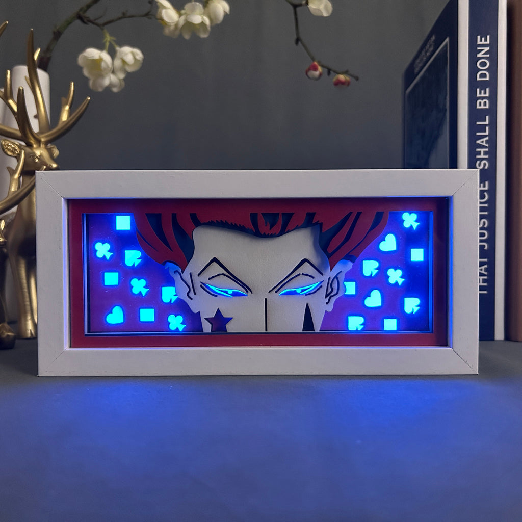 Anime Light Box: Hisoka Inspired | Hunter x Hunter Anime Gifts