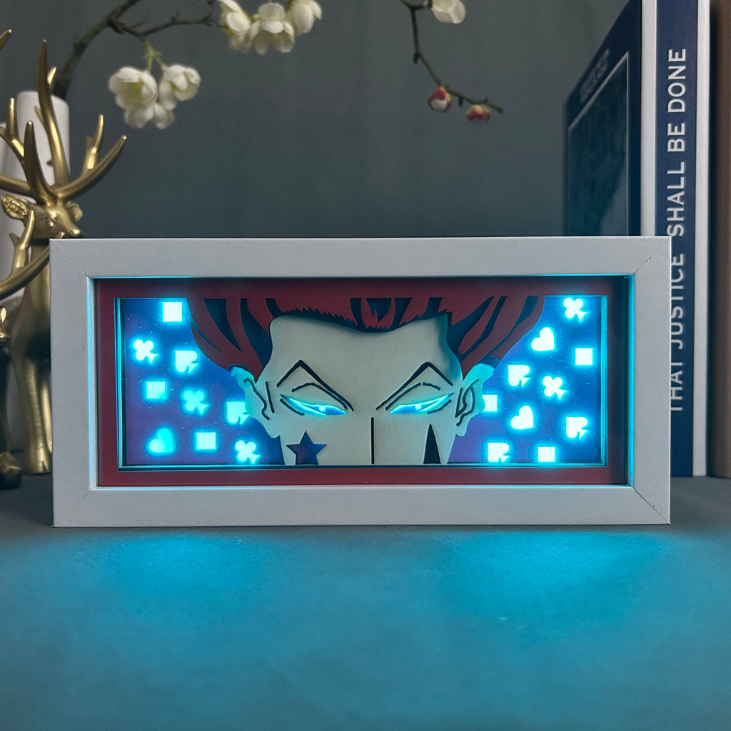 Anime Light Box: Hisoka Inspired | Hunter x Hunter Anime Gifts